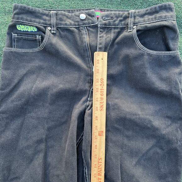 vtg empyre Tori Carpenter Jeans Black Relax Loose Fit Women's Size 12 (34x32) - Picture 4 of 11